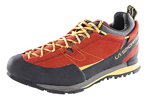 La Sportiva Boulder X, Zapatillas de Senderismo Hombre, Rojo (Rojo 000), 42 EU