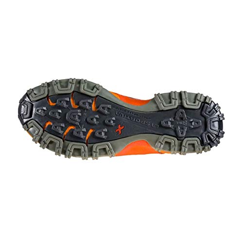 LA SPORTIVA Bushido II, Zapatillas de Senderismo Hombre, Tiger/Clay, 42.5 EU