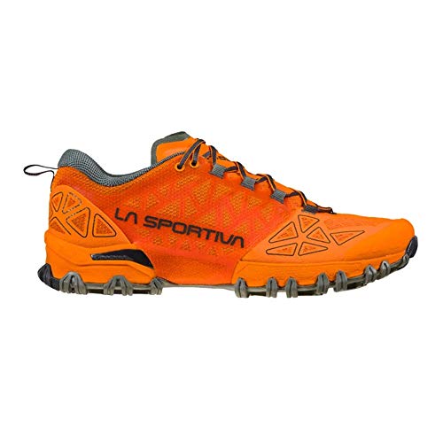 LA SPORTIVA Bushido II, Zapatillas de Senderismo Hombre, Tiger/Clay, 42.5 EU