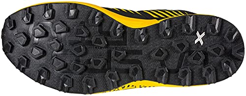 LA SPORTIVA Cyklon, Zapatillas de Trail Running Hombre, Negro Amarillo, 42 EU