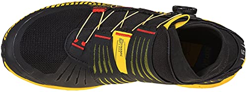 LA SPORTIVA Cyklon, Zapatillas de Trail Running Hombre, Negro Amarillo, 42 EU