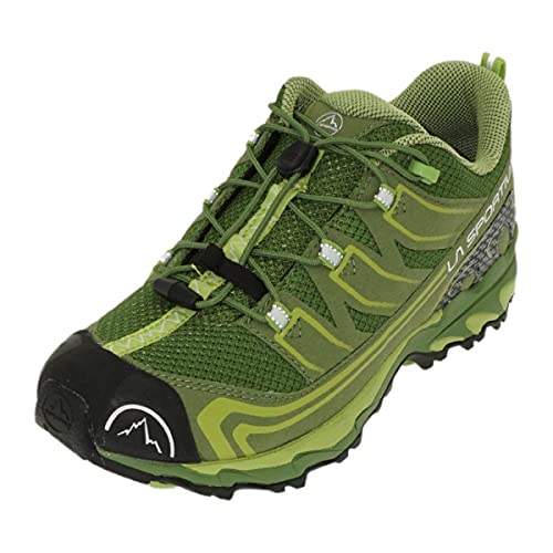 LA SPORTIVA Falkon Low 36-40, Zapatillas de Senderismo, Kale/Lime Green, 37 EU