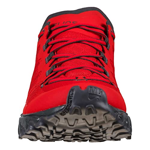 LA SPORTIVA Helios III, Zapatillas de Trail Running Hombre, Goji/Carbon, 43 EU