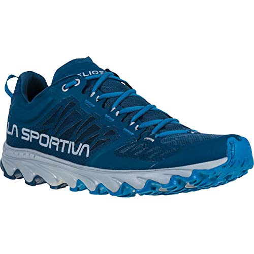 LA SPORTIVA Helios III, Zapatillas de Trail Running Hombre, Opal/Neptune, 44 EU