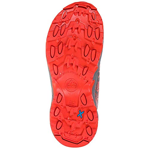 LA SPORTIVA Jynx 36-40, Zapatillas de montaña, Carbon/Poppy, 37 EU