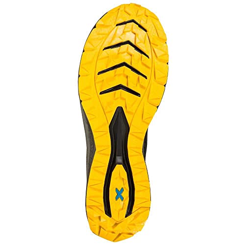 LA SPORTIVA Karacal, Zapatillas de Trail Running Hombre, Black/Yellow, 47.5 EU