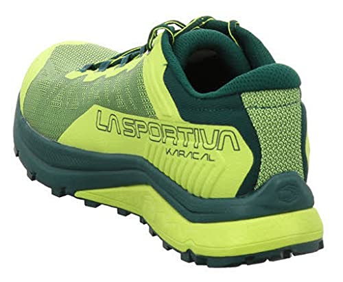 La Sportiva Karacal, Zapatillas de Trail Running Hombre, Neon/Jungle, 45 EU