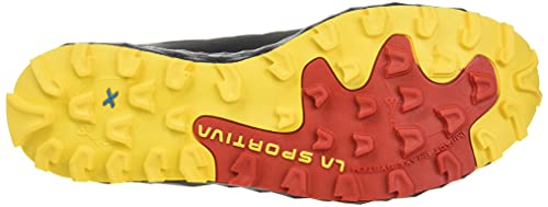 LA SPORTIVA Lycan II, Zapatillas de Trail Running Hombre, Black/Yellow, 43 EU