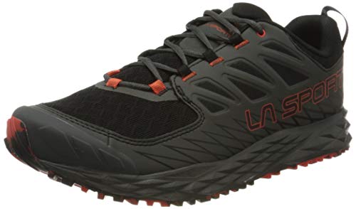 La Sportiva Lycan, Zapatillas de Trail Running Hombre, Multicolor (Black/Tangerine 000), 43 EU