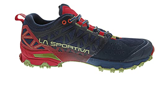 LA SPORTIVA M Bushido II GTX, Grey Blue Tango Red, 42.5 EU