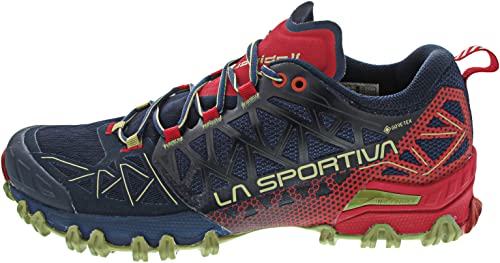 LA SPORTIVA M Bushido II GTX, Grey Blue Tango Red, 42.5 EU