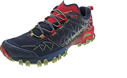 LA SPORTIVA M Bushido II GTX, Grey Blue Tango Red, 42.5 EU