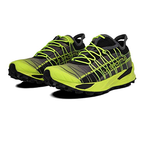 La Sportiva Mutant, Zapatillas de Trail Running Hombre, Multicolor (Apple Green/Carbon 000), 42.5 EU