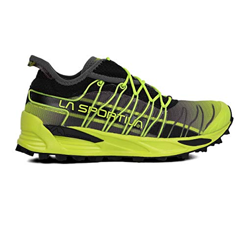 La Sportiva Mutant, Zapatillas de Trail Running Hombre, Multicolor (Apple Green/Carbon 000), 43 EU