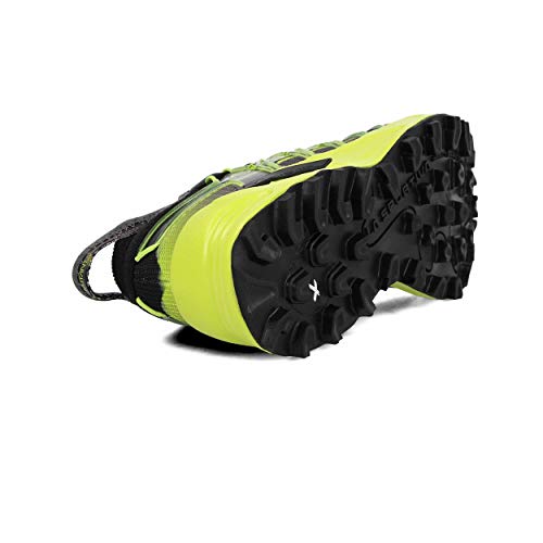 La Sportiva Mutant, Zapatillas de Trail Running Hombre, Multicolor (Apple Green/Carbon 000), 43 EU