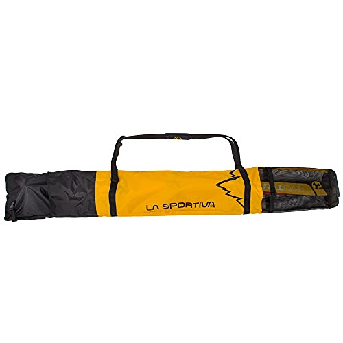 La Sportiva Ski Bag, Mochila Unisex Adulto, Multicolor (Black/Yellow), 24x36x45 cm (W x H x L)