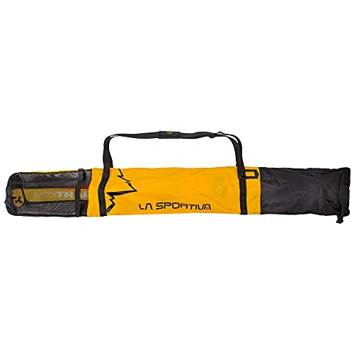 La Sportiva Ski Bag, Mochila Unisex Adulto, Multicolor (Black/Yellow), 24x36x45 cm (W x H x L)