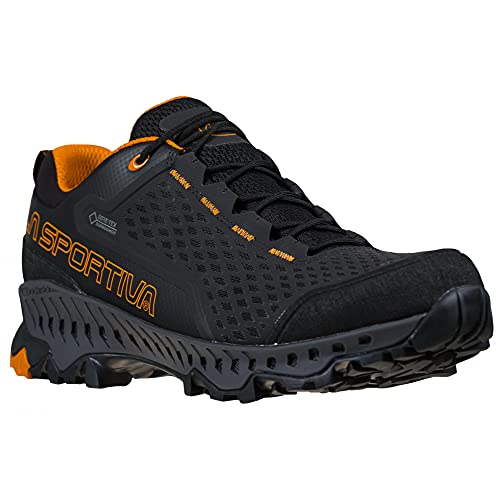 LA SPORTIVA Spire GTX, Zapatillas de Senderismo Hombre, Carbon/Maple, 45 EU