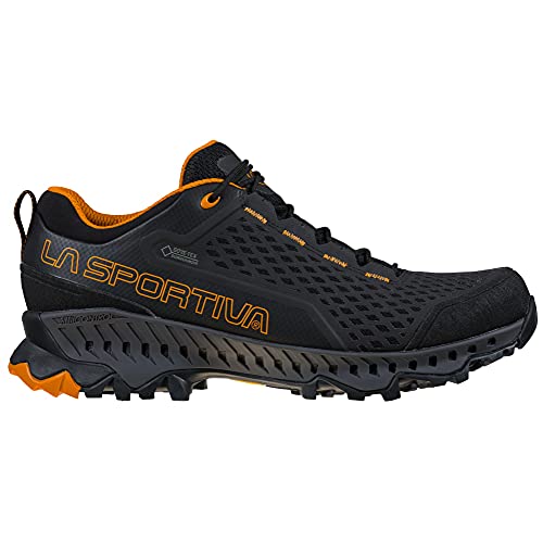 LA SPORTIVA Spire GTX, Zapatillas de Senderismo Hombre, Carbon/Maple, 45 EU