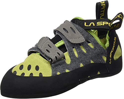 La Sportiva Tarantula - Pies de Gato Unisex, Color Verde/Gris, Talla 36.5