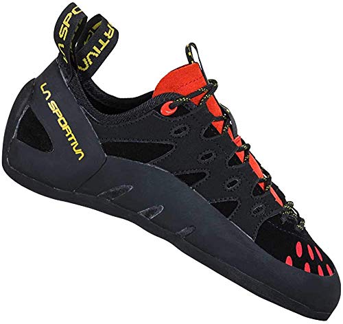 LA SPORTIVA Tarantulace, Zapatillas de Trekking Hombre, Black/Poppy, 43.5 EU