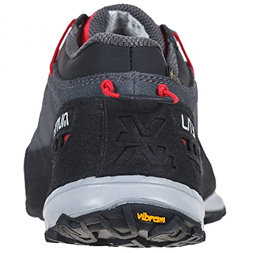 LA SPORTIVA TX4 Woman GTX, Zapatillas de Trekking Mujer, Carbon/Hibiscus, 38 EU