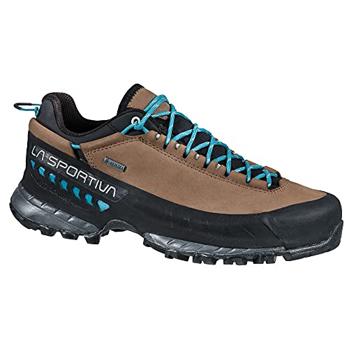 LA SPORTIVA Tx5 Low Woman GTX, Zapatillas de Senderismo Mujer, Taupe/Topaz, 38 EU