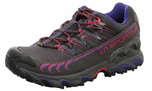 LA SPORTIVA Ultra Raptor Woman GTX, Zapatillas de Trail Running Mujer, Carbon/Love Potion, 38 EU