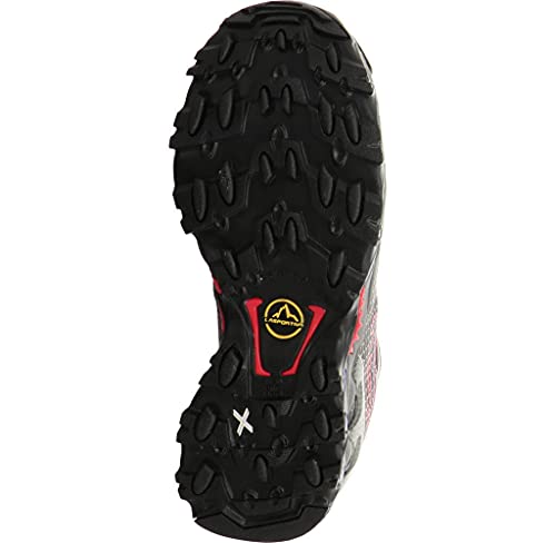 LA SPORTIVA Ultra Raptor Woman GTX, Zapatillas de Trail Running Mujer, Carbon/Love Potion, 39 EU