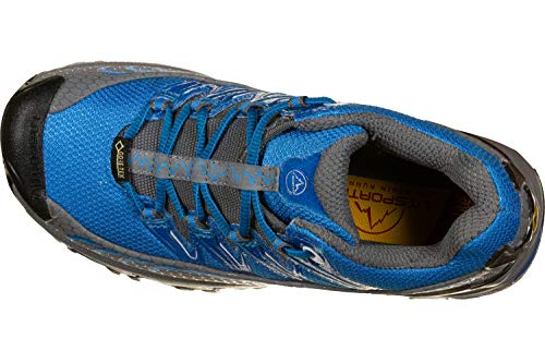 LA SPORTIVA Ultra Raptor Woman GTX, Zapatillas de Trail Running Mujer, Steel/Azure, 39.5 EU