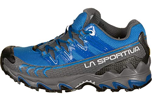 LA SPORTIVA Ultra Raptor Woman GTX, Zapatillas de Trail Running Mujer, Steel/Azure, 39.5 EU