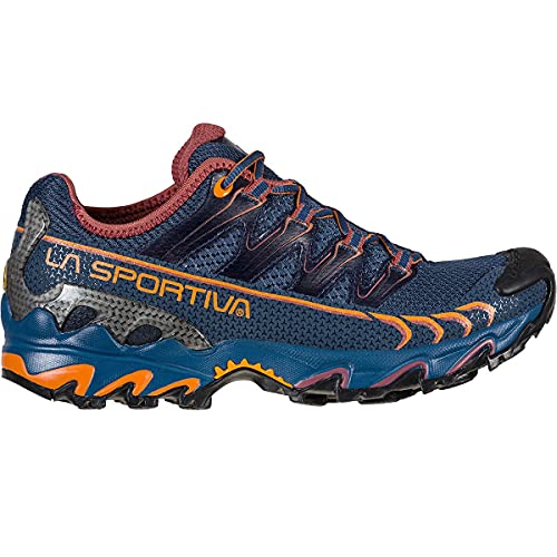 LA SPORTIVA Ultra Raptor Woman, Zapatillas de Trail Running Mujer, Denim/Rouge, 37 EU