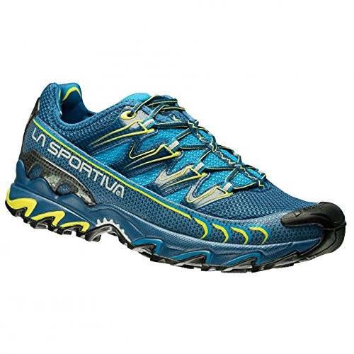 LA SPORTIVA Ultra Raptor, Zapatillas de montaña Hombre, Neptune/Poppy, 45 EU