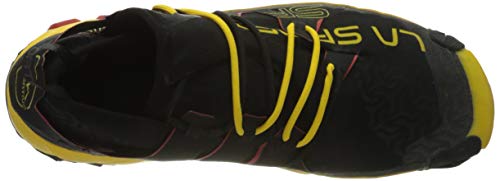 La Sportiva Unika, Zapatillas de Trail Running Hombre, Multicolor (Black/Yellow 000), 44 EU