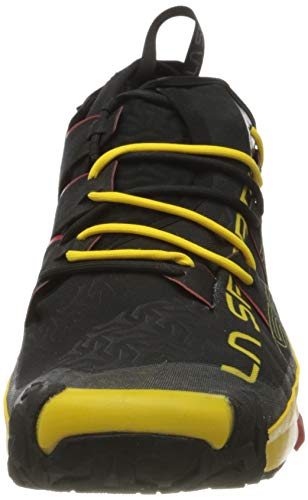 La Sportiva Unika, Zapatillas de Trail Running Hombre, Multicolor (Black/Yellow 000), 44 EU