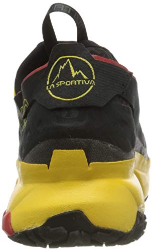 La Sportiva Unika, Zapatillas de Trail Running Hombre, Multicolor (Black/Yellow 000), 44 EU