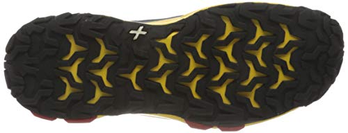 La Sportiva Unika, Zapatillas de Trail Running Hombre, Multicolor (Black/Yellow 000), 44 EU