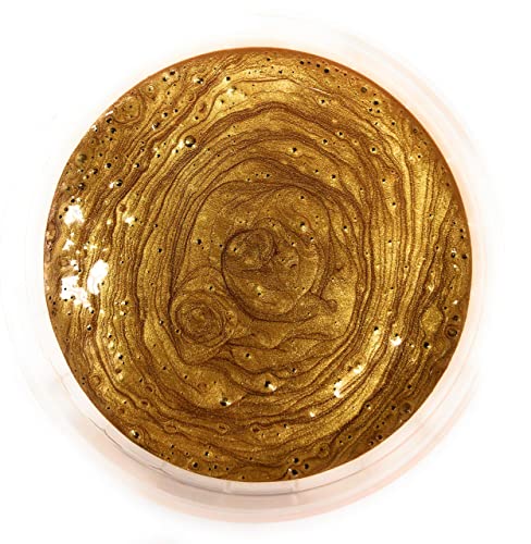 L.A.B. Pintura Acrilica Metalizada Dorado Efecto Pan de Oro, Uso Interno y Externo, Gr. 120 ( Ml. 125 ) NEW FORMULA (1)