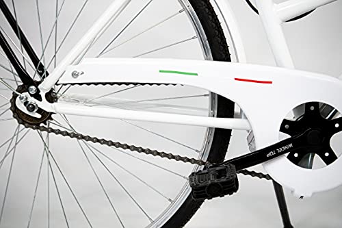 LABICI BIKECONCEPT Modello Olanda Bicicleta, Unisex Adulto, Color Blanco, 26"