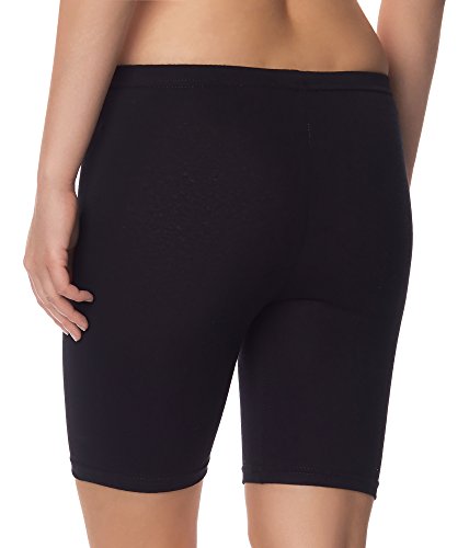 Ladeheid Pantalones Piratas Cortos Leggins 1/2 Ropa Deportiva Mujer LAMA04 (Negro13, 4XL/5XL)