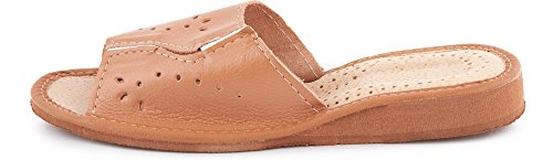 Ladeheid Sandalias Pantuflas Mujer LABR27 (Beige, 36 EU)