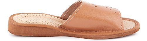 Ladeheid Sandalias Pantuflas Mujer LABR27 (Beige, 36 EU)