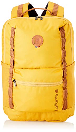 Lafuma – Original Ruck 15 – Mochila Urbana para Hombre y Mujer – Capacidad de 15 L – Amarillo/Marrón