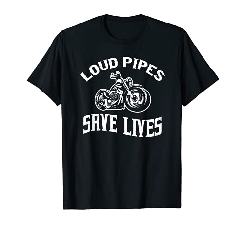 Las tuberías fuertes salvan vidas Big Bikes Group Sport Bike Camiseta