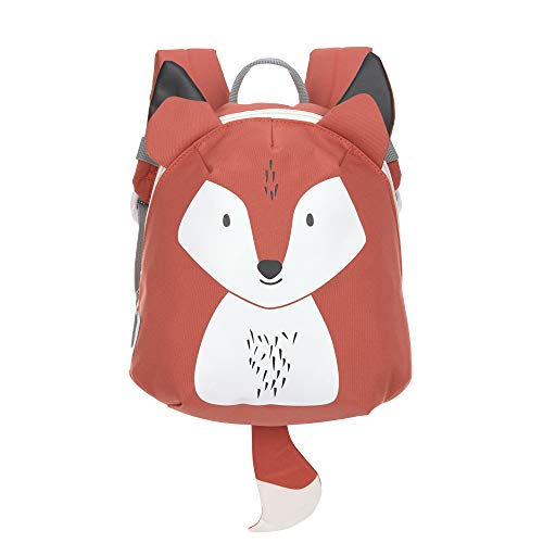 LÄSSIG About Friends Tiny Backpack Mochila infantil pequeña para el jardín de infancia con correa para el pecho a partir de 2 años, 24 cm, 3,5 L, Fox