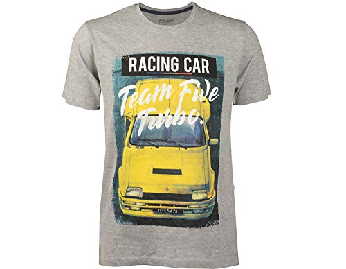L'Atelier Renault R5 Racing Team Five Turbo - Camiseta para hombre (talla M), color gris claro