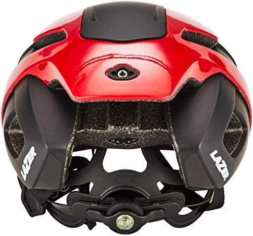 Lazer Casco Bullet 2.0 +Lens+Led, Adultos Unisex, Red (Rojo), S