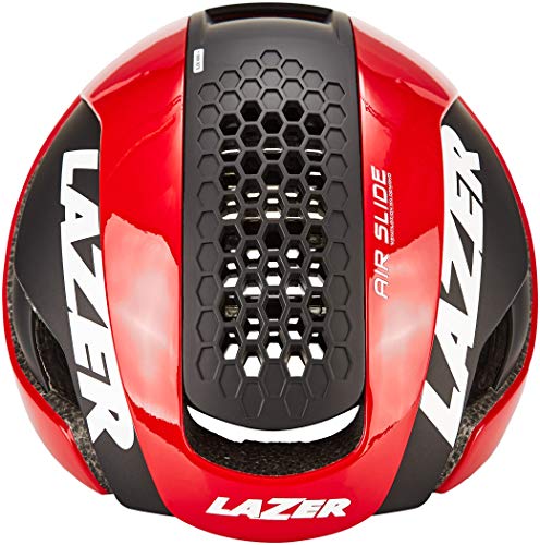 Lazer Casco Bullet 2.0 +Lens+Led, Adultos Unisex, Red (Rojo), S