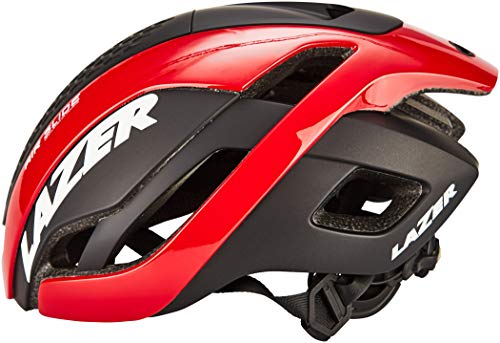 Lazer Casco Bullet 2.0 +Lens+Led, Adultos Unisex, Red (Rojo), S