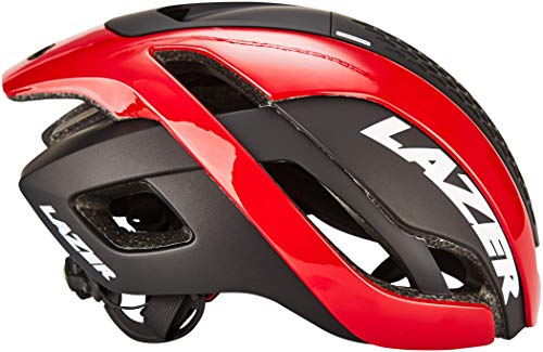 Lazer Casco Bullet 2.0 +Lens+Led, Adultos Unisex, Red (Rojo), S